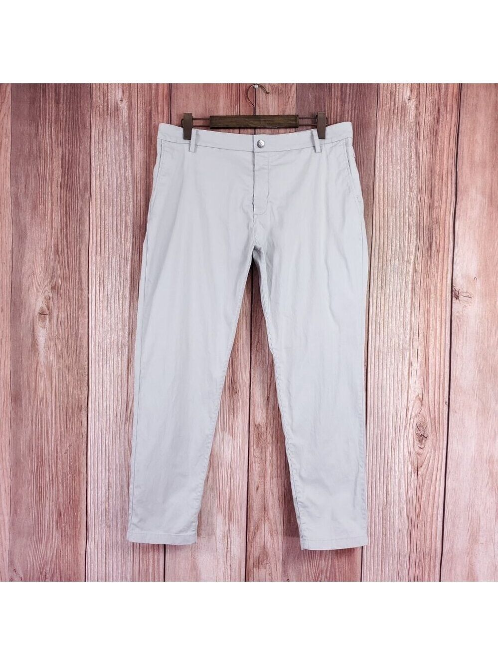 *READ* Birddogs Mens 36x29(30) Chino Pants Casual Trousers Stretch Gray